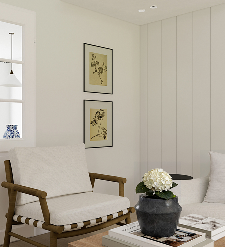 Neutral Interior Design Living Room